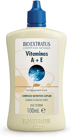Bio Extratus Vitaminas A+E - Complexo Nutritivo Capilar 100ml 1