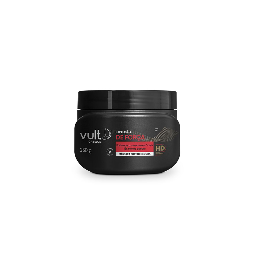 Vult Mascara Capilar Cabelos Explosao De Forca 250 g 1