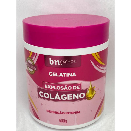 Gelatina Explosao Colageno Beleza Natural 500 g 1