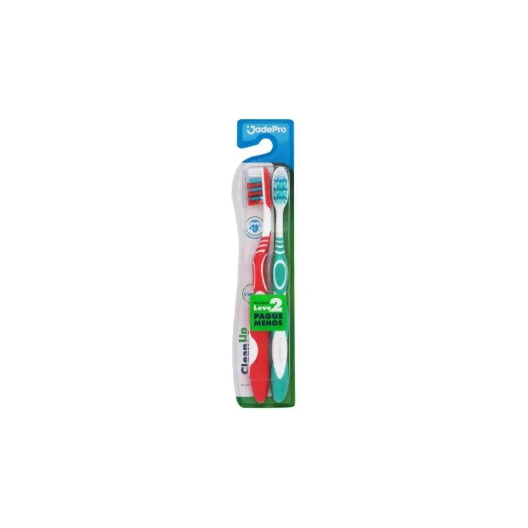 Jadepro Escova Dental Clean Up Macia C/2 R:709 1