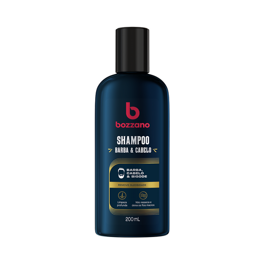 Bozzano Shampoo Para Barba Cabelo E Bigode 1