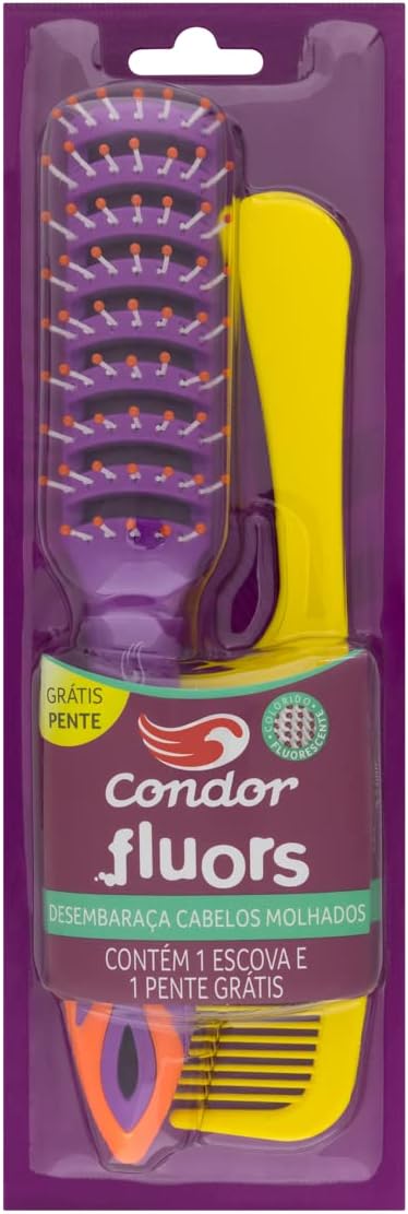 Condor Fluors Kit De Escova E Pente R:6803 1
