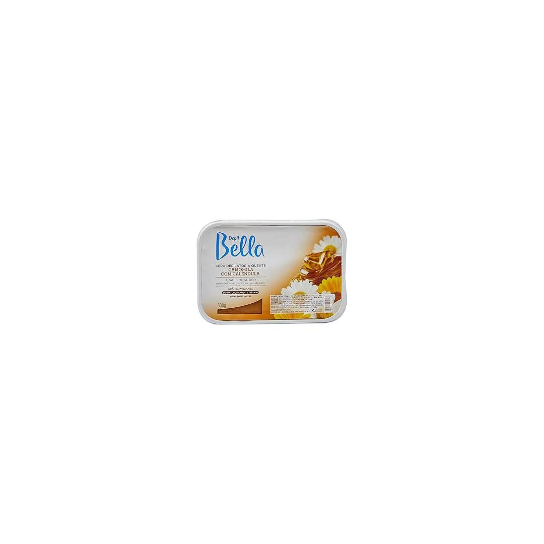 Cera Depilatoria Camomila E Calendula, Depil Bella, 500 g 1