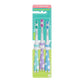 Combo Economico Infantil Com 3 Escovas Dentais, Kess, Multicor 1