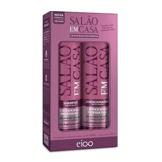 Eico Kit Shampoo + Condicionador Salao Em Casa Crono 1550ml 1