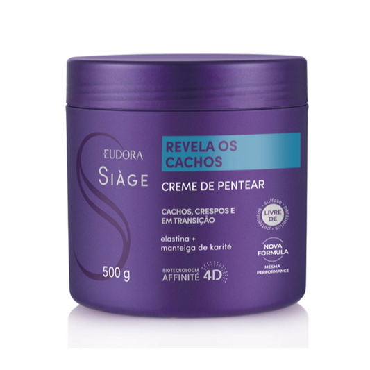 Eudora Siage Creme De Pentear Revela Os Cachos 500 g 1