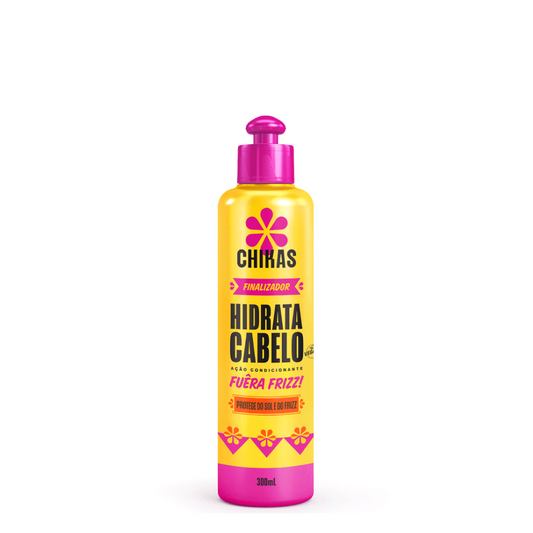 Chikas Finalizador Hidrata Cabelo 300 ml Protege Sol Frizz 1