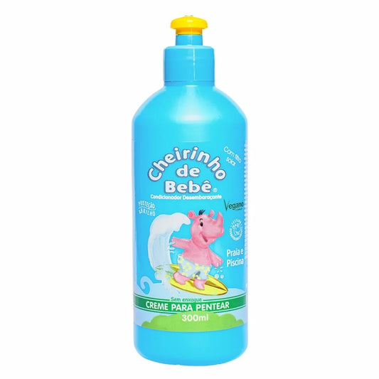 Cheirinho De Bebe Creme Para Pentear Praia E Piscina 300 ml 1