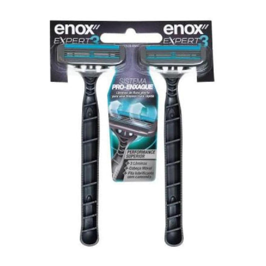 Enox Aparelho De Barbear 3 Laminas Par 1