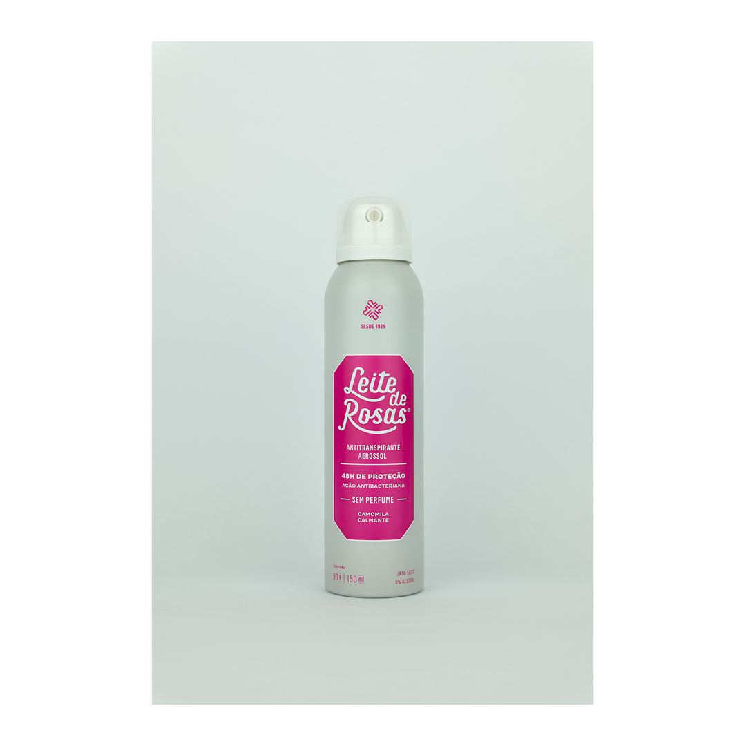 Leite Rosa Desodorante Aerosol Tradicional 1