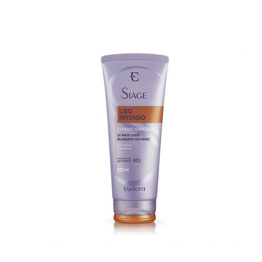 Eudora Siage Condicionador Liso Intenso Frizz Control 200 ml 1