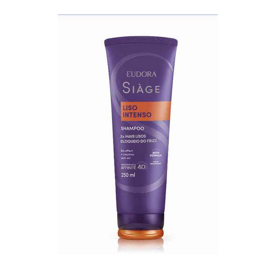 Eudora Siage Shampoo Liso Intenso 250 ml 1