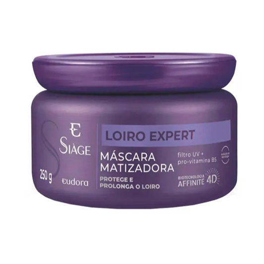 Eudora Siage Mascara Capilar Matizadora Loiro Expert 250 g 1