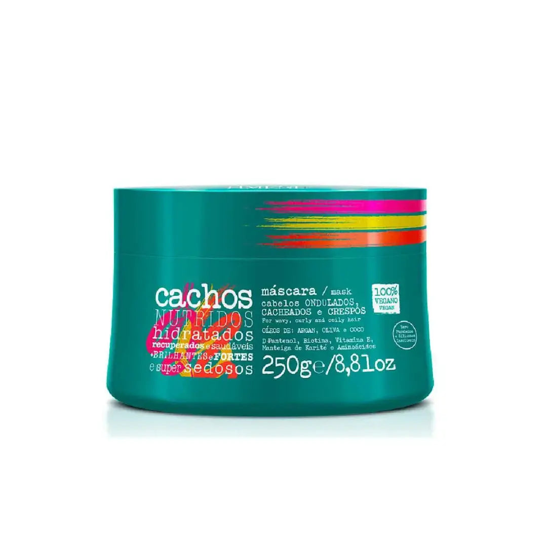 Amend Mascara Capilar Cabelo Cacheado Cachos 250g 1