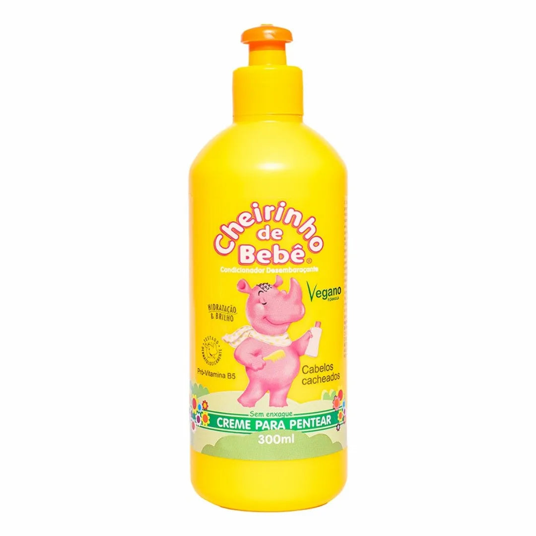 Cheirinho De Bebe Creme Para Pentear Cabelos Cacheados 300ml 1