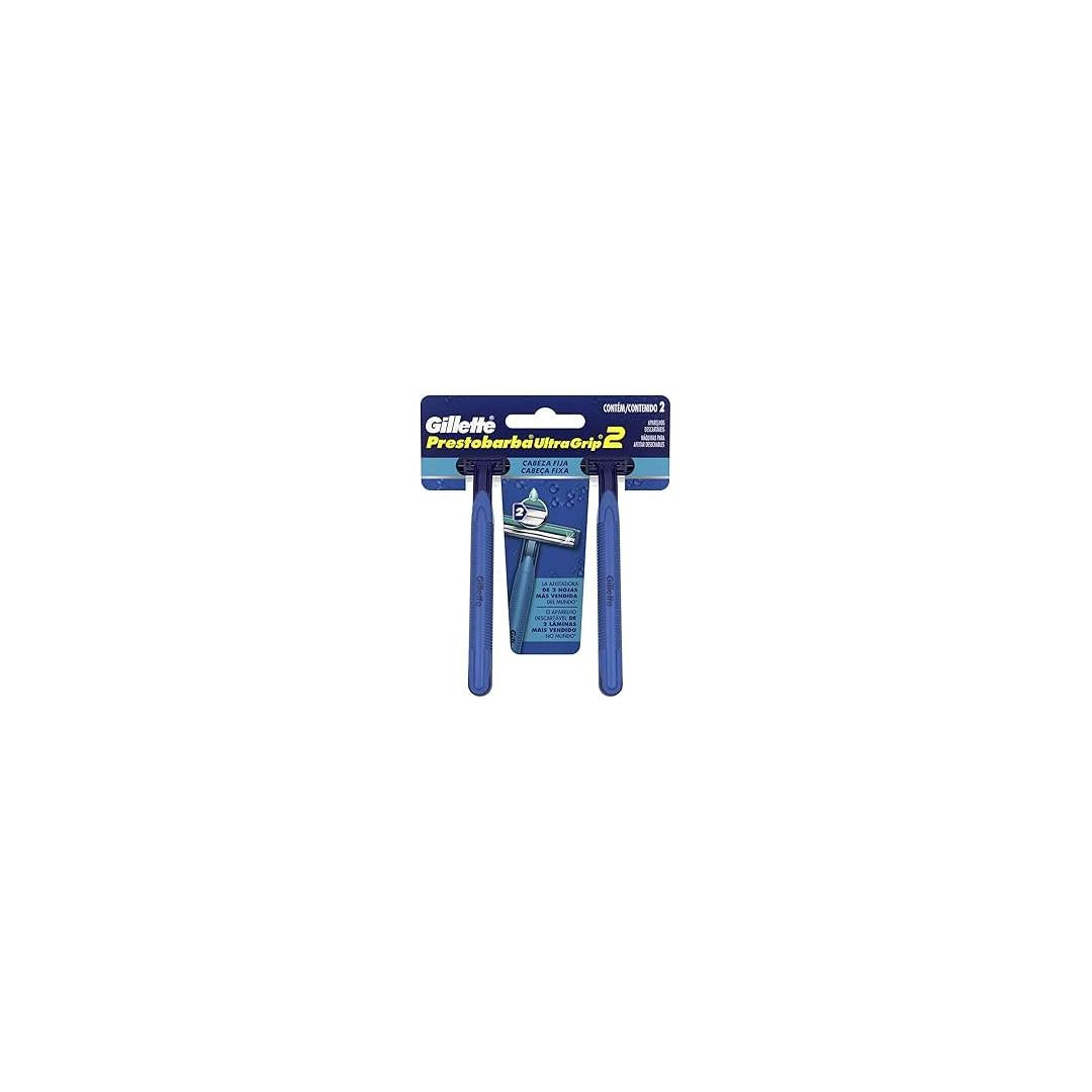 Gillette Aparelho De Barbear Descartavel Prestobarba Ultragrip2 - 2 Unidades 1