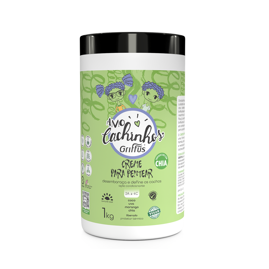 Griffus Amo Cachinhos Creme De Pentear 1 kg 1