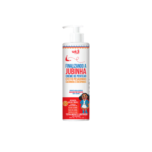 Widi Care Finalizando A Jubinha Creme De Pentear Ondinhas E Cachinhos 2