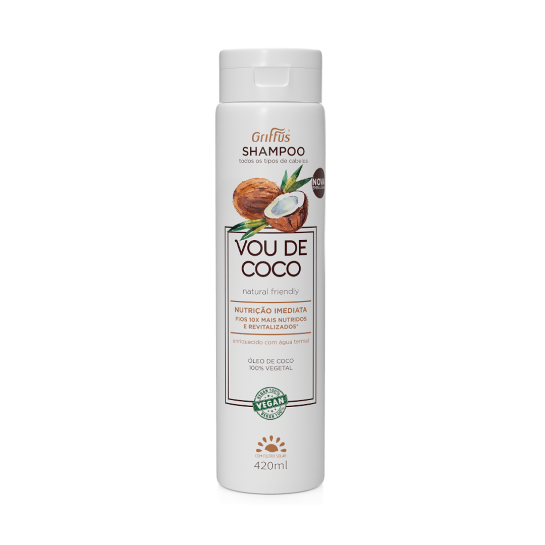 Griffus Shampoo Vou De Coco 420 ml 1