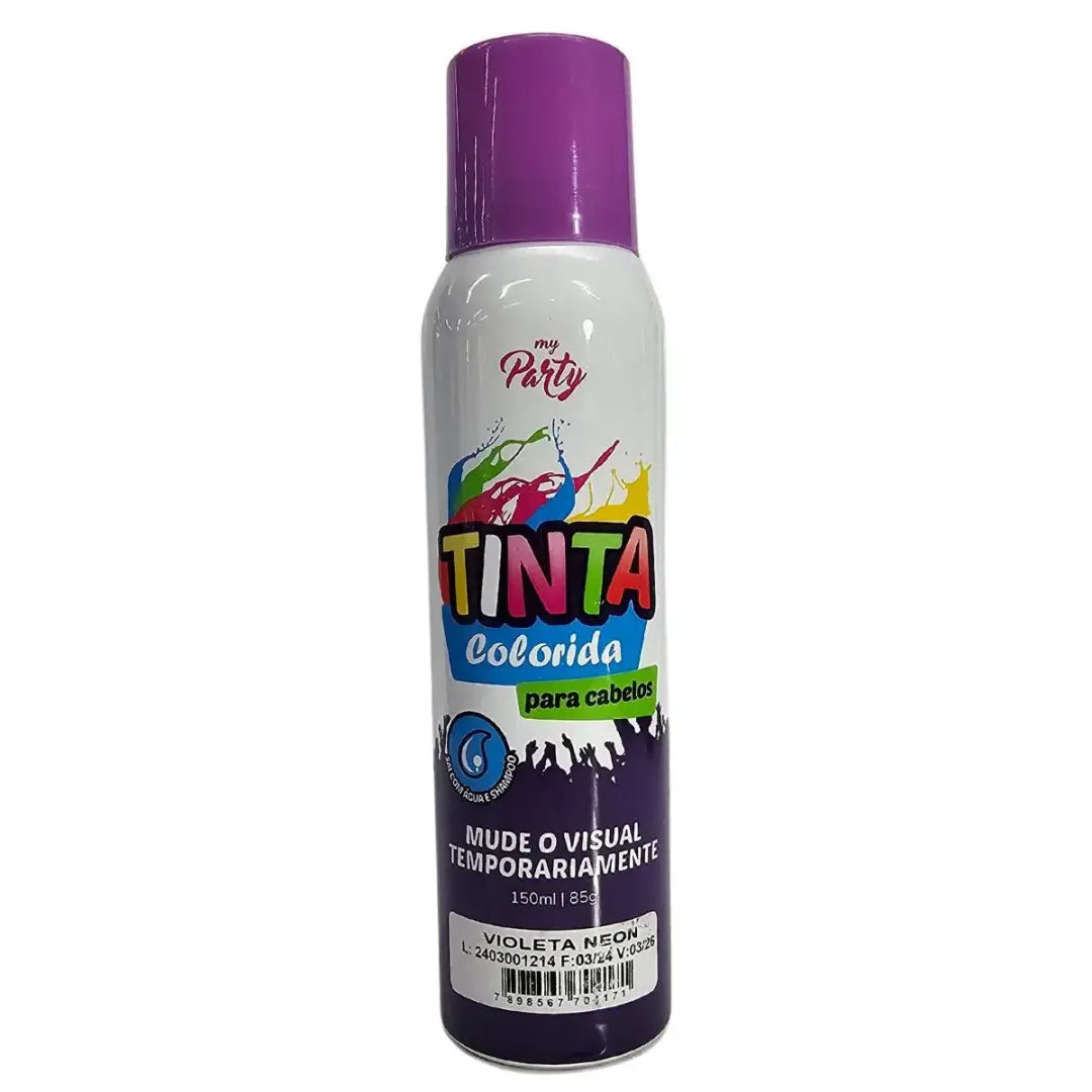 Aeroflex Tinta Temporaria Spray My Party - 2