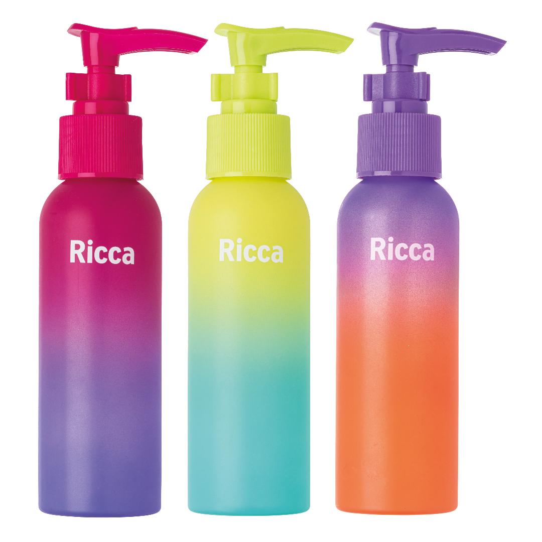 Kit De Viagem Com 03 Frascos Degrade Ricca 1