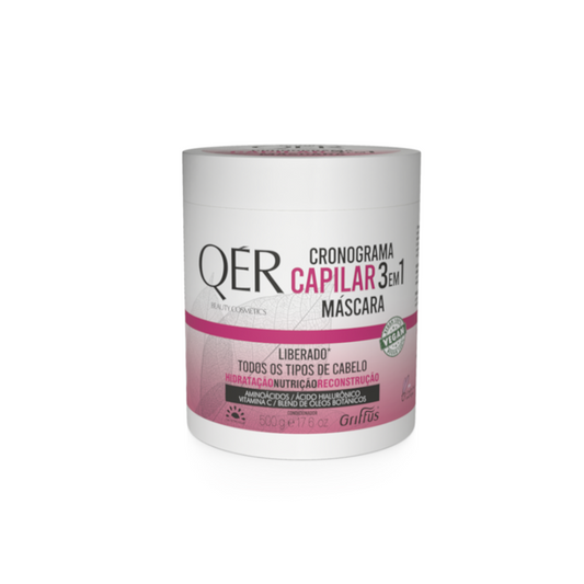 Griffus Qer Cronograma Capilar 3 Em 1 500 g 1