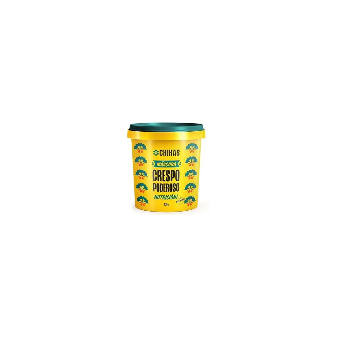 Chikas Mascara Crespo Poderoso 3 Em 1 450 g Vegano 1
