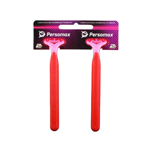 Aparelho Barbear Persomax Confort2 Rosa C/02 1