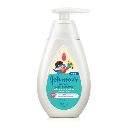 Sabonete Liquido Johnson's Limpeza Super Poderosa 200ml 1