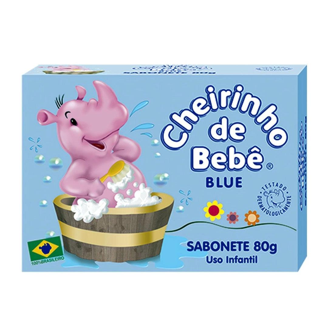 Cheirinho De Bebe Sabonete Blue 80 g 1