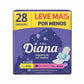 Absorvente Diana Suave Noturno Com Abas 32 unidades 1