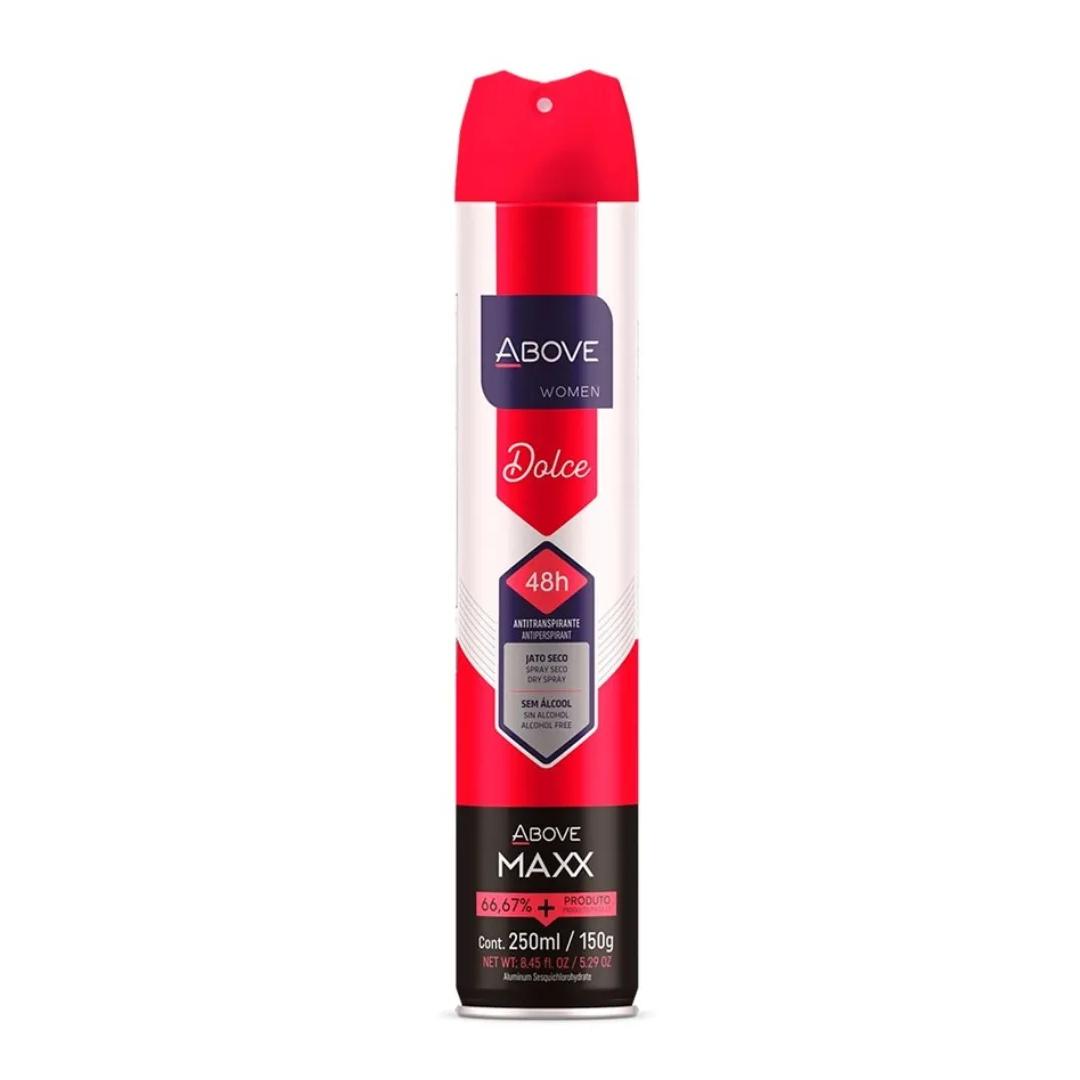 Above Desodorante Antitranspirante Aerossol Women Dolce 48H 250 ml 1